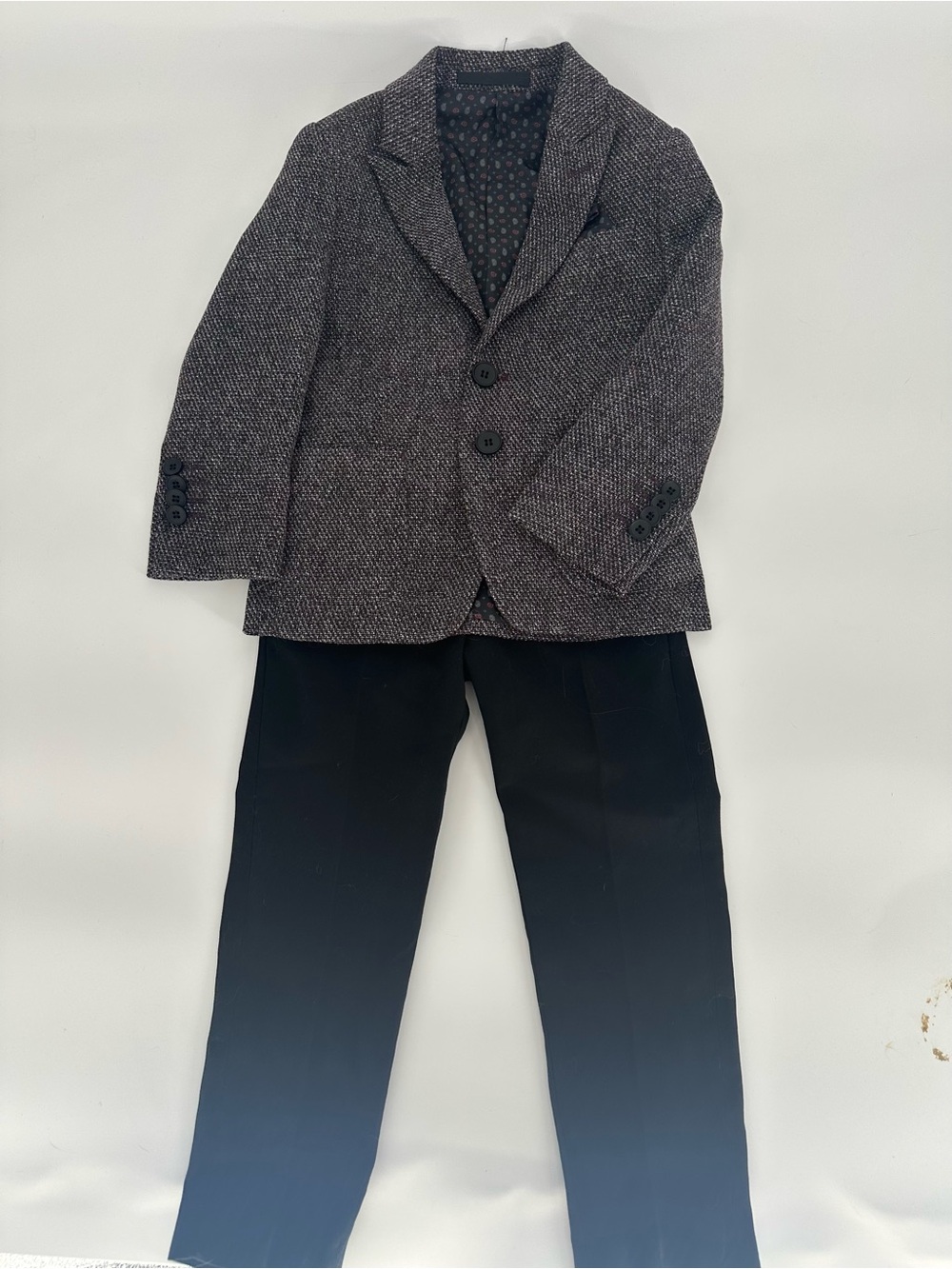 Isaac Mizrahi Boys' Charcoal Blazer with Pants Set 4T Formal